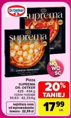 Carrefour Pizza Suprema Dr. Oetker oferta