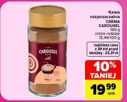 Carrefour Kawa rozpuszczalna CREMA CAROUSEL oferta