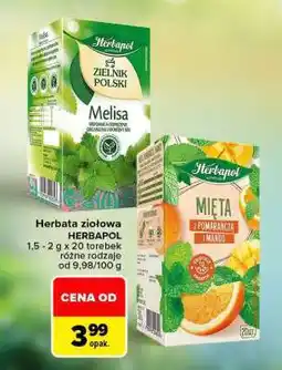 Carrefour Herbata ziołowa HERBAPOL oferta