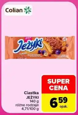 Carrefour Ciastka Jeżyki oferta