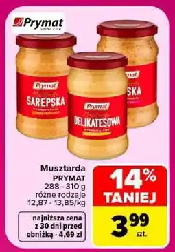 Carrefour Musztarda Prymat oferta