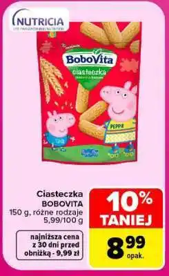 Carrefour Ciasteczka BOBOVITA oferta