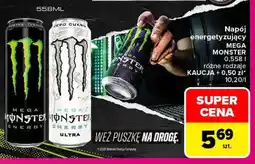 Carrefour Napój energetyzujący MEGA MONSTER oferta