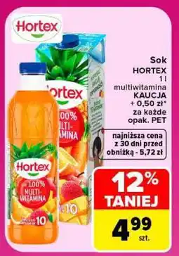 Carrefour Sok Hortex oferta