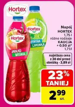Carrefour Napój Hortex oferta
