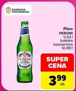 Carrefour Piwo PERONI oferta