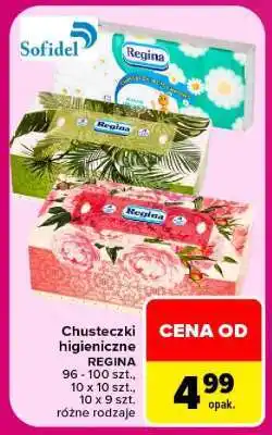 Carrefour Chusteczki higieniczne REGINA oferta