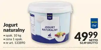 Jogurt Naturalny Metro Chef