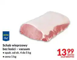 Makro Schab wieprzowy bez kości - vacuum oferta