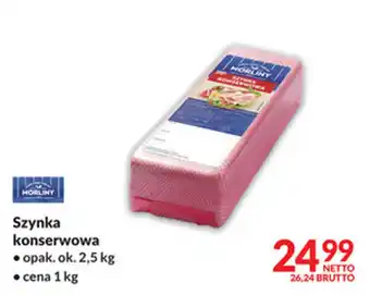 Szyńka konserwowa Horliny