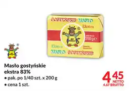 Makro Masło gostyńskie ekstra 83% oferta