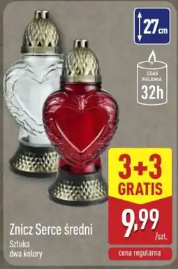 ALDI Znicz Serce średni oferta