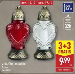 ALDI Znicz Serce średni oferta