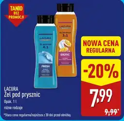 ALDI Łacura Żel pod prysznic oferta
