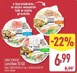ALDI Takie Proste Lunchbox TO GO oferta