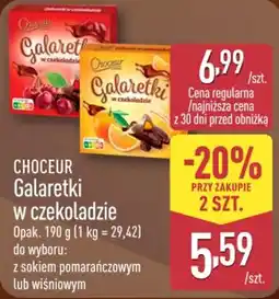 ALDI Choceur Galaretki w czekoladzie oferta