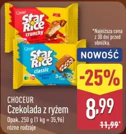 ALDI Choceur Czekolada z ryżem oferta