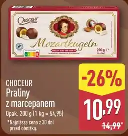 ALDI Choceur Praliny z marcepanem oferta