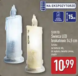 ALDI Świeca LED brokatowa oferta