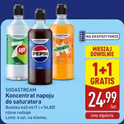 ALDI Sodastream Koncentrat napoju do saturatora oferta