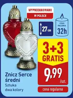 ALDI Znicz Serce średni oferta