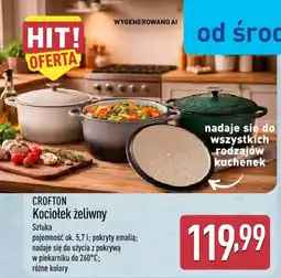 ALDI Kociołek żeliwny oferta