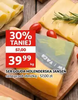Auchan Ser Gouda Holenderska Jansen oferta