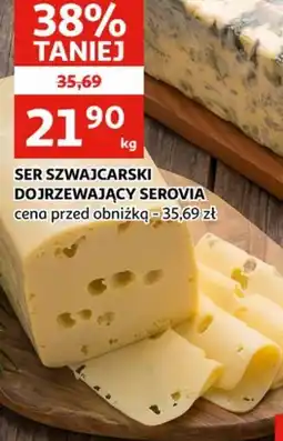 Auchan Ser Szwajcarski Dojrzewający Serovia oferta
