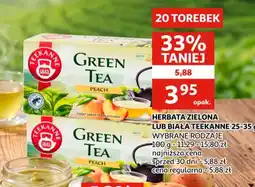 Auchan Herbata Zielona lub Biała Teekanne oferta