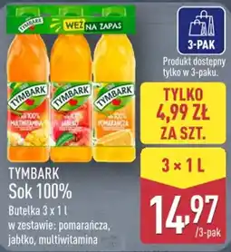 ALDI TYMBARK Sok 100% oferta