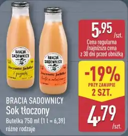 ALDI BRACIA SADOWNICY Sok tłoczony oferta