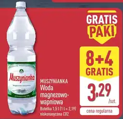 ALDI Muszynianka Woda magnezowo-wapniowa oferta