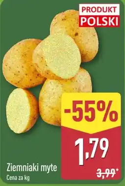 ALDI Ziemniaki myte oferta