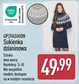ALDI Sukienka dzianinowa UP2FASHION oferta