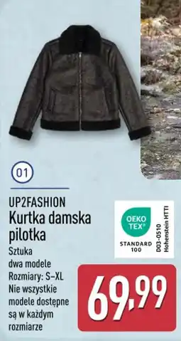 ALDI UP2FASHION Kurtka damska pilotka oferta