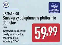 ALDI UP2FASHION Sneakersy ocieplane na platformie damskie oferta