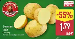 ALDI Ziemniaki myte oferta