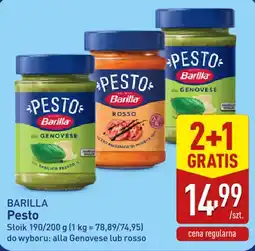 ALDI Barilla Pesto oferta