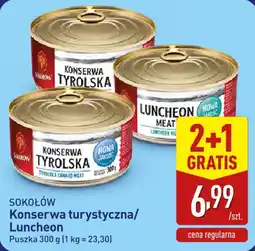ALDI Sokołów Konserwa turystyczna/Luncheon oferta