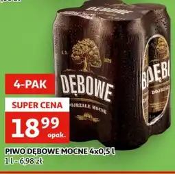 Auchan Piwo Dębowe Mocne oferta