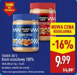 ALDI Trader Joe's Krem orzechowy 100% oferta