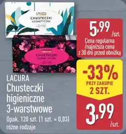ALDI Lacura Chusteczki higieniczne 3-warstwowe oferta