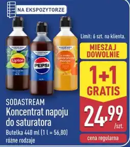 ALDI Sodastream Koncentrat napoju do saturatora oferta