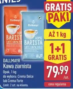 ALDI Dallmayr Kawa ziarnista oferta