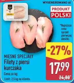 ALDI Filety z piersi kurczaka oferta