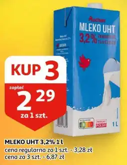 Auchan Mleko UHT 3,2% oferta