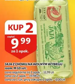 Auchan Jaja z chowu na wolnym wybiegu oferta