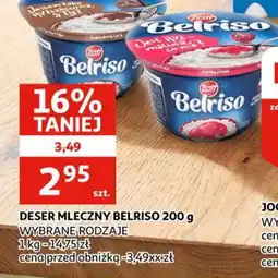 Auchan Deser Mleczny Belriso oferta
