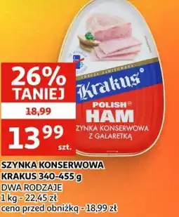 Auchan Szyinka Konserwowa Krakus oferta