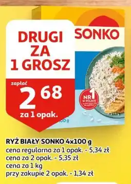 Auchan Ryż biały Sonko oferta